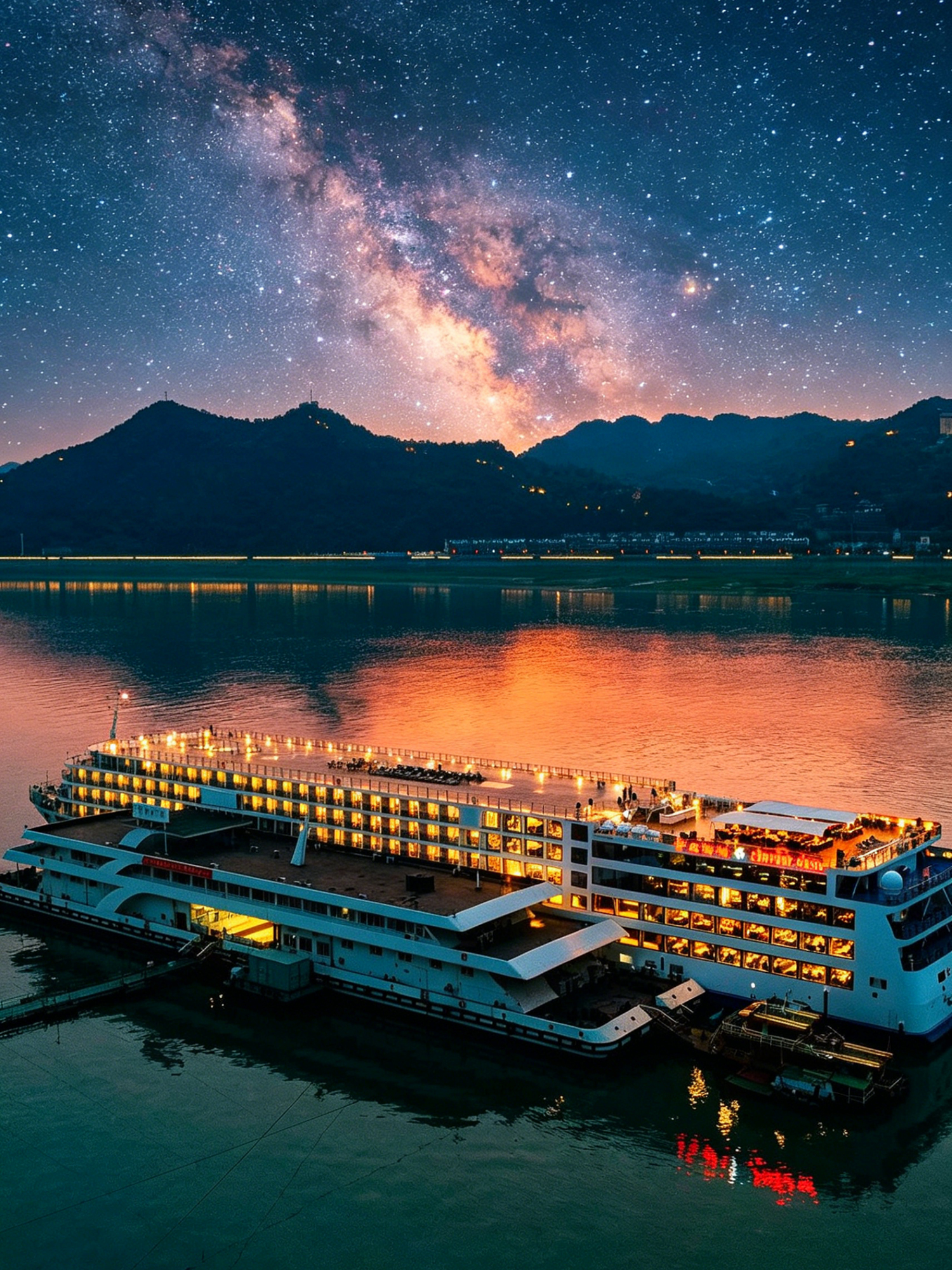 三峡游轮旅游景点实拍